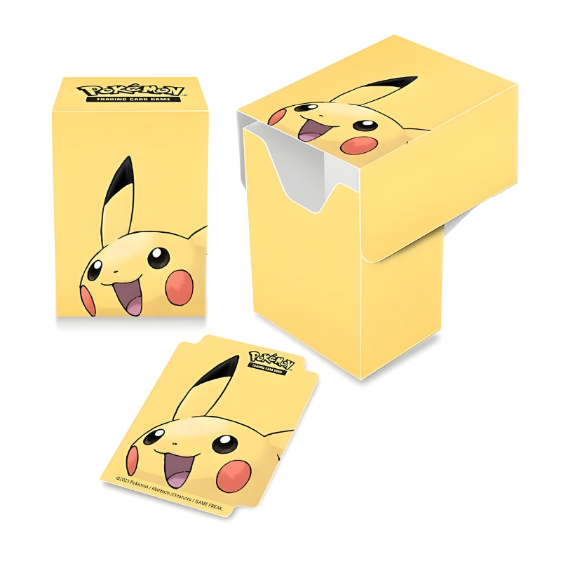 Ultra Pro DeckBox Full View Pikachu - Una Carta Más