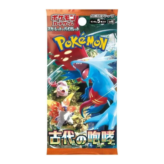 Booster Pack Scarlet & Violet Ancient Roar | Japonés - Una Carta Más