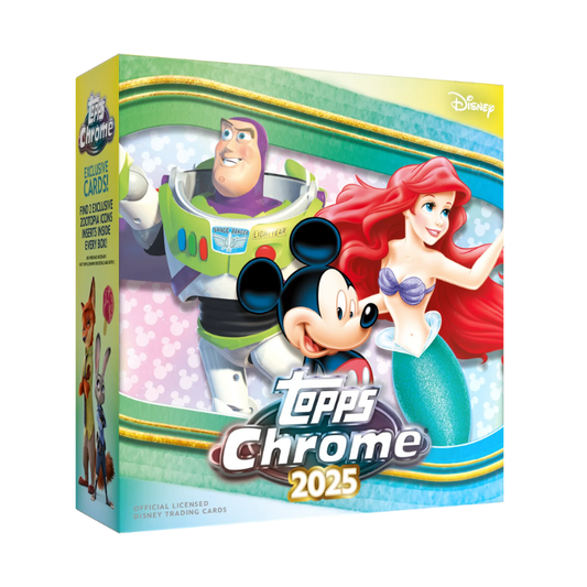 Topps Chrome Disney 2025 - (15 Sobres) | Inglés - Una Carta Más