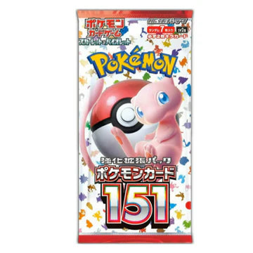 Booster Pack Pokémon - 151 Edition | Japonés - Una Carta Más