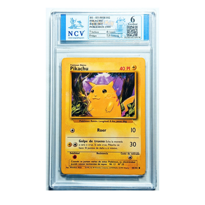 Pikachu Base Set 1999 #58 | NCV 6 | Español