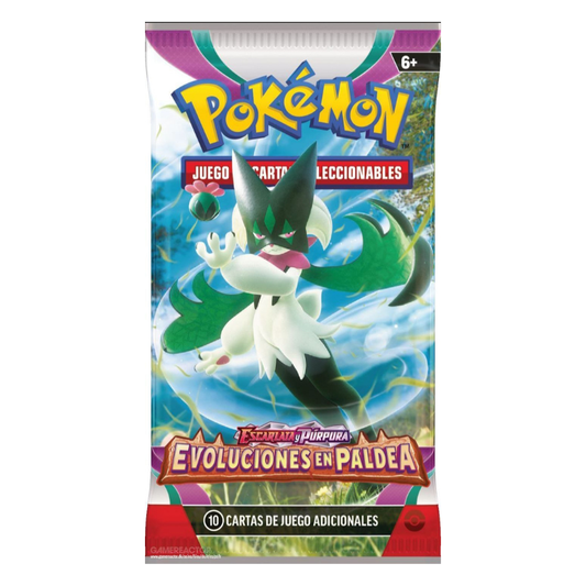 Booster Pack de Evoluciones en Paldea | Español