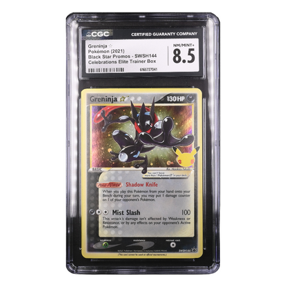 Greninja [Gold Star] #SWSH144 | CGC 8.5 | Inglés