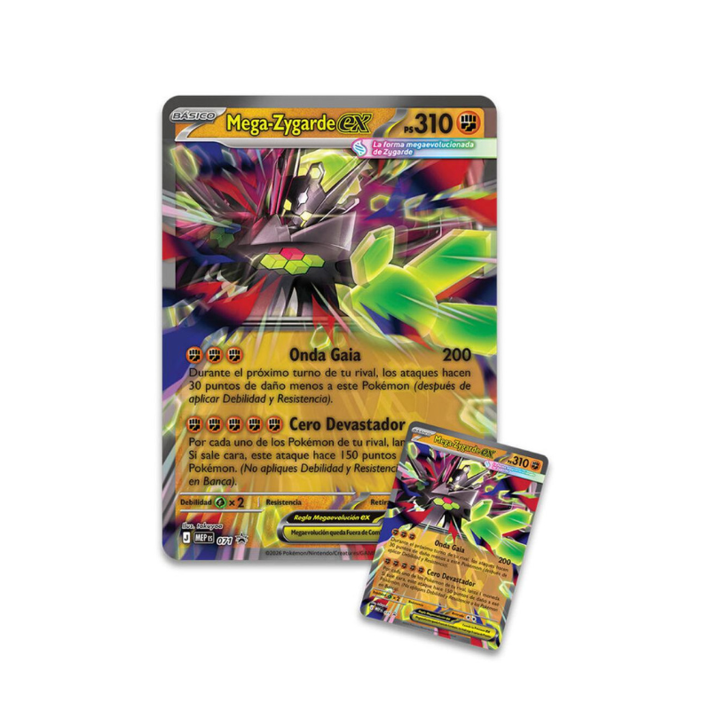 Mega Zygarde EX Premium Collection | Spanish
