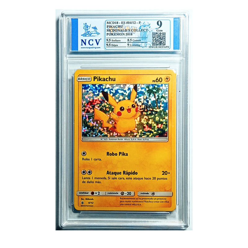 Pikachu McDonald´s Collect 2018 #04 | NCV 9 | Español