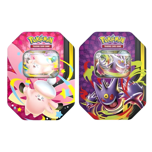 Lata Pokémon TCG Mega-Gengar/Clefairy 2026 | Español