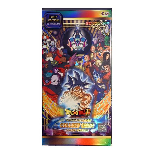 Booster Pack Dragon Ball Super Collect Card 1 Edición | Coreano