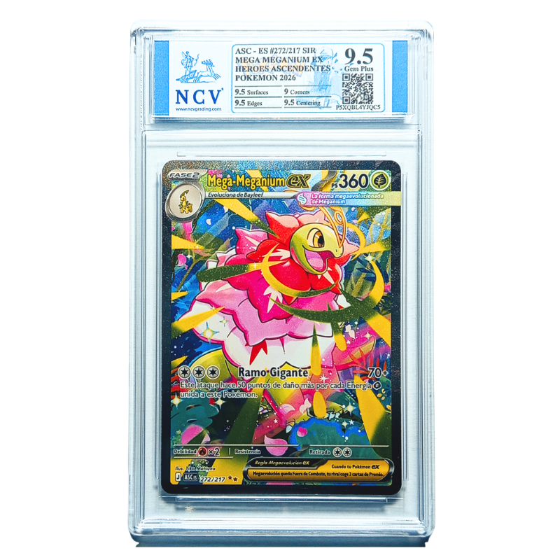 Mega Meganium EX #272 | NCV 9.5 | Español