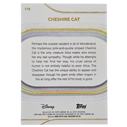 Cheshire Cat #178 | Ed. Limitada 3/5 | Inglés - Una Carta Más