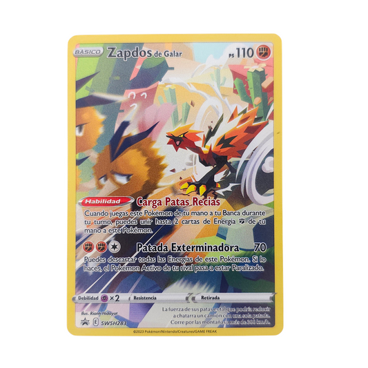 Zapdos de Galar #SWSH283 | PROMO | Español